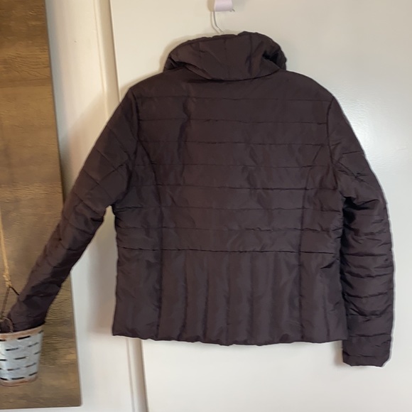 Kenneth Cole Reaction brown down women’s coat - Picture 5 of 8